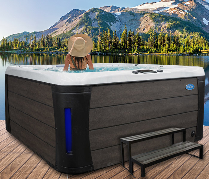 Calspas hot tub being used in a family setting - hot tubs spas for sale Eugene